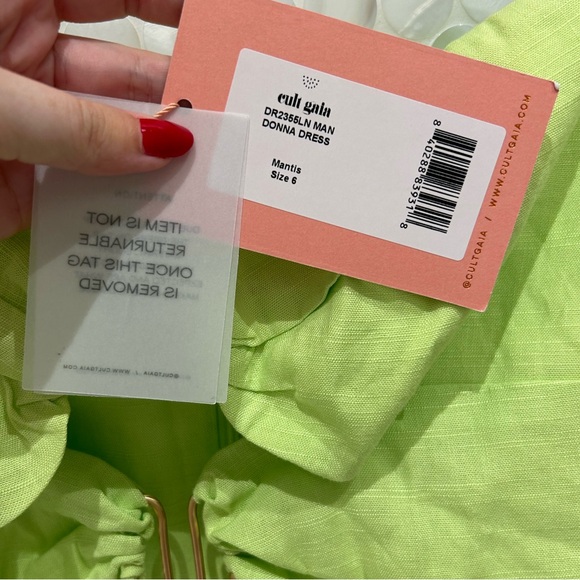 ❤️NWT Cult Gaia Donna Cut Out Strapless Midi Dress❤️ - Picture 3 of 3